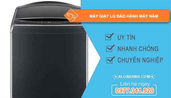 hiệu máy giặt lg bảo hành mấy năm