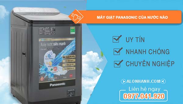 hiệu máy giặt panasonic của nước nào