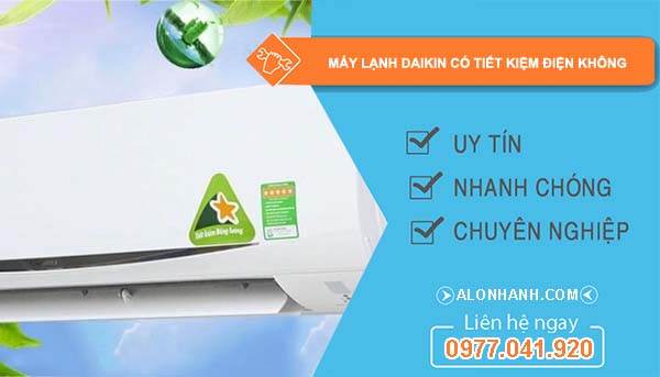 hiệu máy lạnh daikin có tiết kiệm điện không 