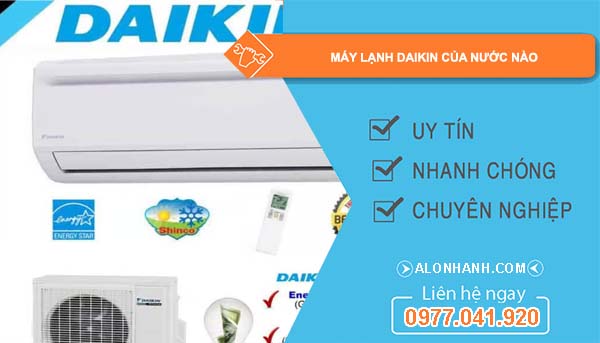 hiệu máy lạnh daikin của nước nào