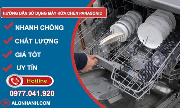 hướng dẫn sử dụng máy rửa chén panasonic