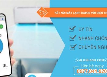 kết nối máy lạnh daikin với điện thoại