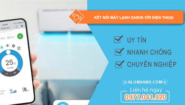 kết nối máy lạnh daikin với điện thoại