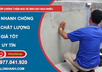 lớp chống thấm nhà vệ sinh dày bao nhiêu