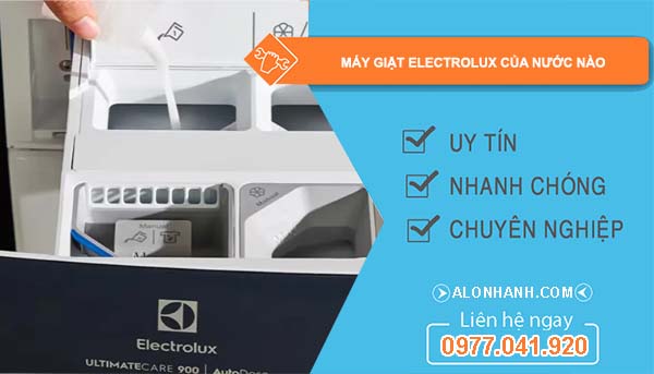 máy giặt electrolux của nước nào