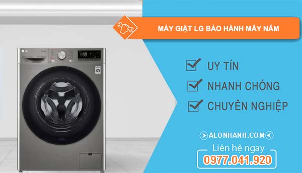 máy giặt lg bảo hành mấy năm