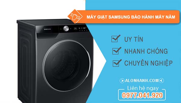máy giặt samsung bảo hành mấy năm