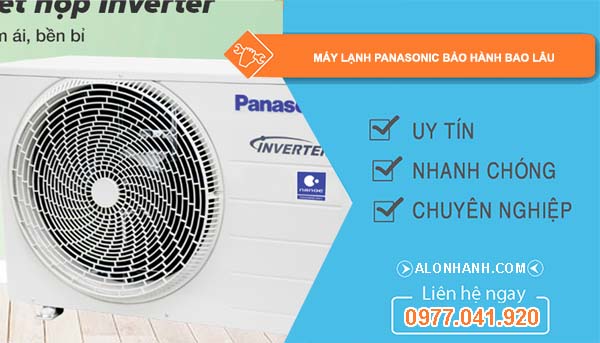 máy lạnh panasonic bảo hành bao lâu