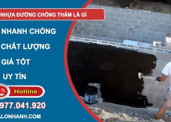 phân tích nhựa đường chống thấm là gì
