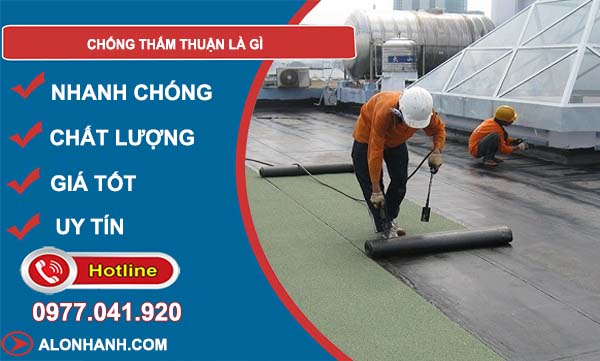 phương pháp chống thấm thuận là gì