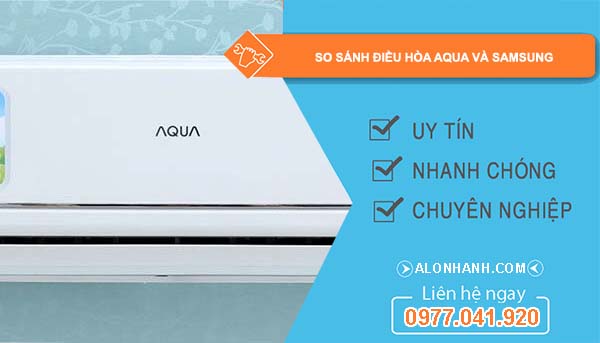 so sánh điều hòa aqua và samsung