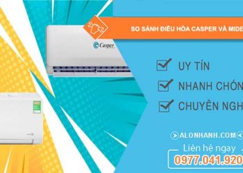 so sánh điều hòa casper và midea