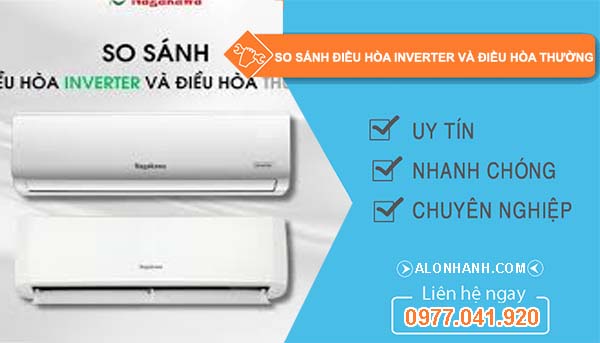 so sánh điều hòa inverter và điều hòa thường