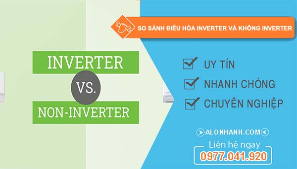so sánh điều hòa inverter và không inverter loại nào tốt hơn