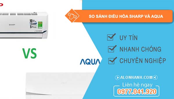 so sánh điều hòa sharp và aqua loại nào tốt