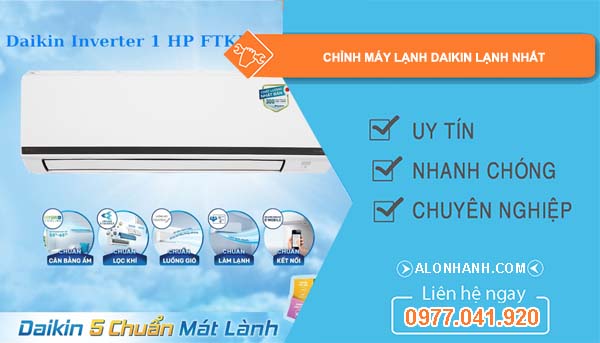 tìm cách chỉnh máy lạnh daikin lạnh nhất