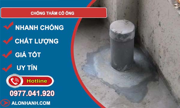 tìm cách chống thấm cổ ống