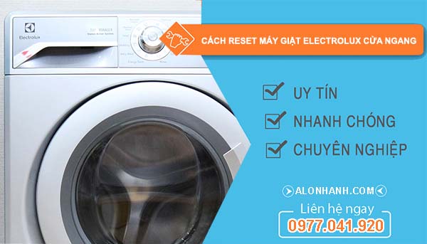 tìm cách reset máy giặt electrolux cửa ngang