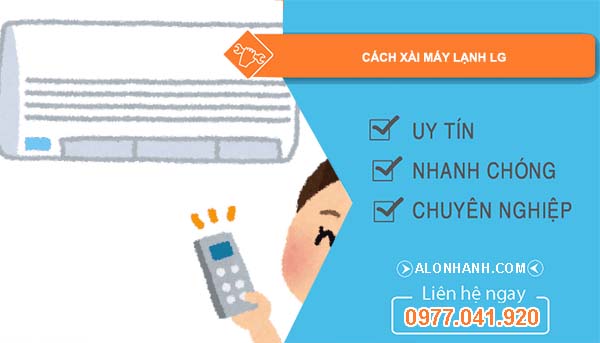 tìm cách xài máy lạnh lg