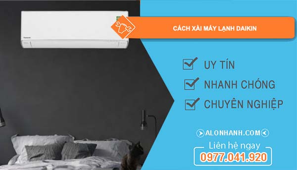 tìm hiểu cách xài máy lạnh daikin