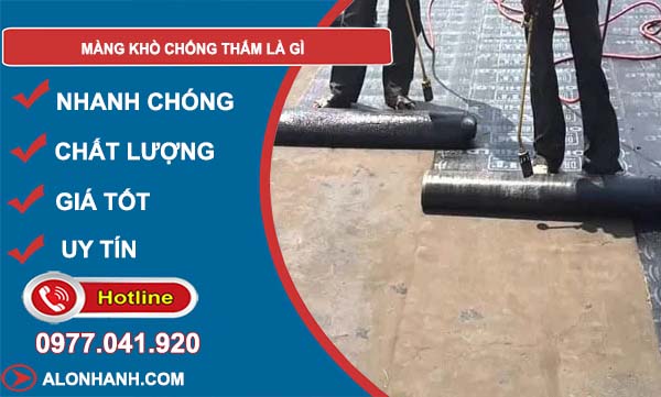 tìm hiểu màng khò chống thấm là gì