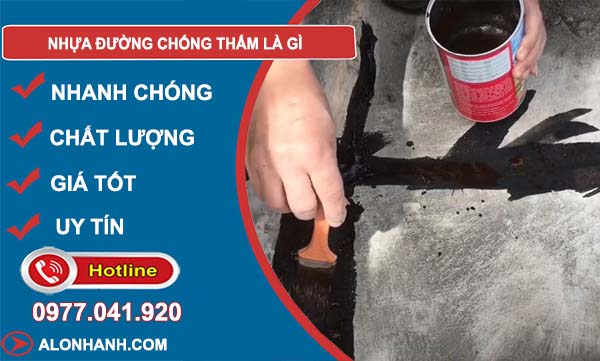 tìm hiểu nhựa đường chống thấm là gì