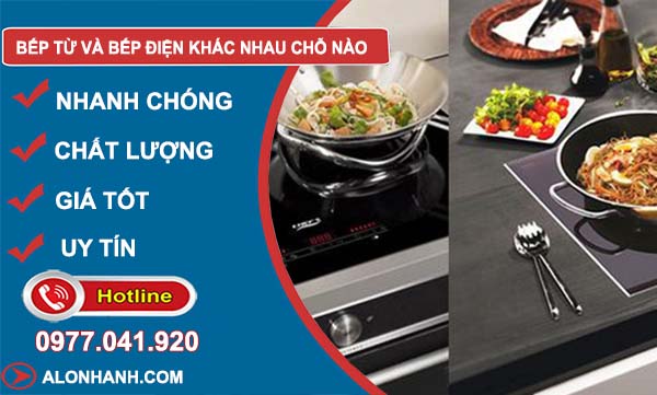 tìm hiểu bếp từ và bếp điện khác nhau chỗ nào