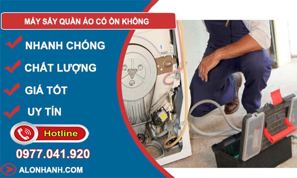 đánh giá máy sấy quần áo có ồn không