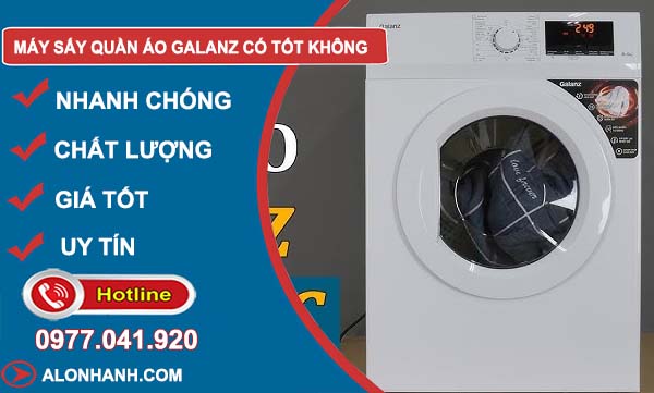 dòng máy sấy quần áo galanz có tốt không