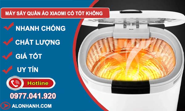 dòng máy sấy quần áo xiaomi có tốt không