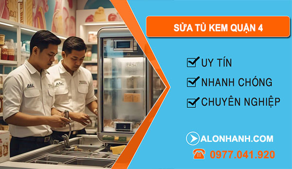 sửa tủ kem quận 4
