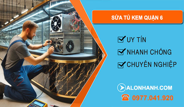 sửa tủ kem quận 6