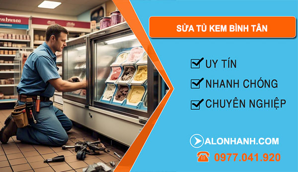 Sửa Tủ Kem tại Bình Tân