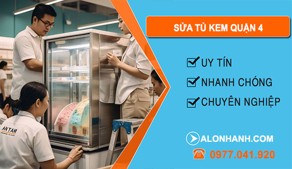 thợ sửa tủ kem quận 4