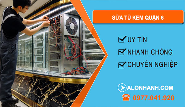 thợ sửa tủ kem quận 6