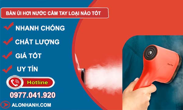 tìm hiểu bàn ủi hơi nước cầm tay loại nào tốt