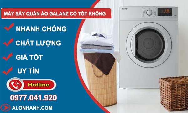tìm hiểu máy sấy quần áo galanz có tốt không