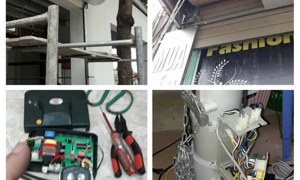 dòng mô tơ cửa cuốn jg 500kg