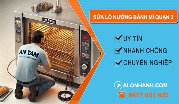 sửa lò nướng bánh mì tại Quận 3