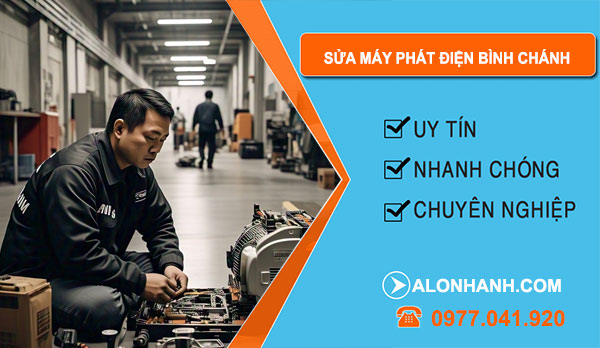 sửa máy phát điện Bình Chánh