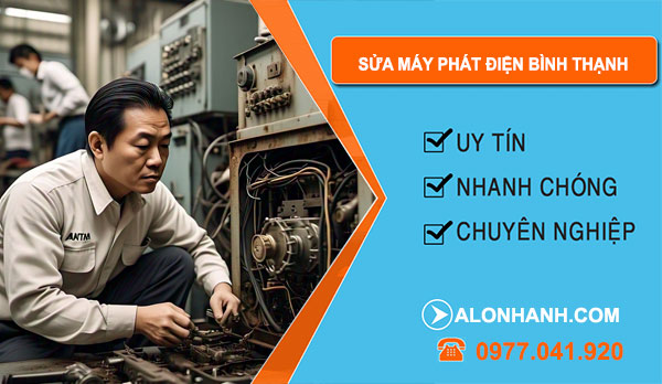 sửa máy phát điện Bình Thạnh