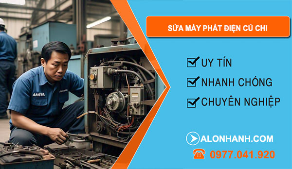 sửa máy phát điện Củ Chiv