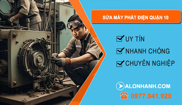 sửa máy phát điện Quận 10