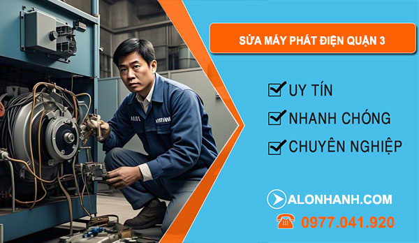 sửa máy phát điện Quận 3