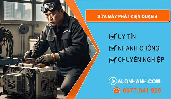 sửa máy phát điện Quận 4