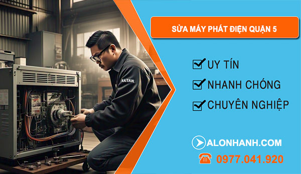 sửa máy phát điện Quận 5