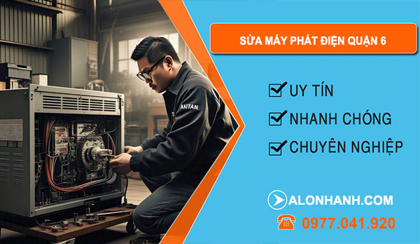 sửa máy phát điện Quận 6
