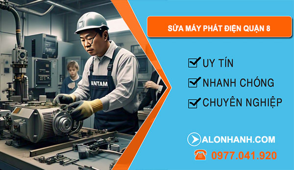 sửa máy phát điện Quận 8