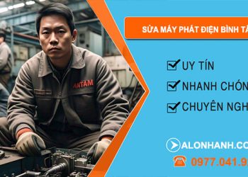 sửa máy phát điện tại Bình Tân