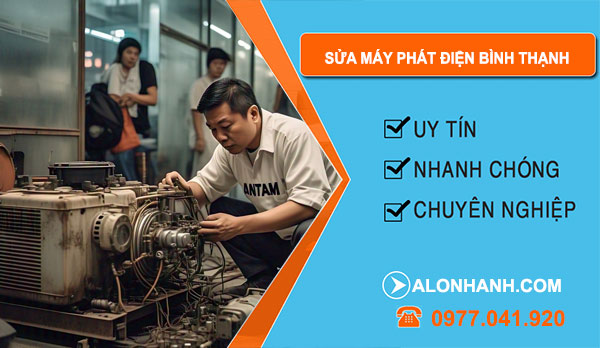 sửa máy phát điện tại Bình Thạnh